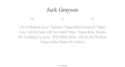 Desktop Screenshot of jack-grayson.com